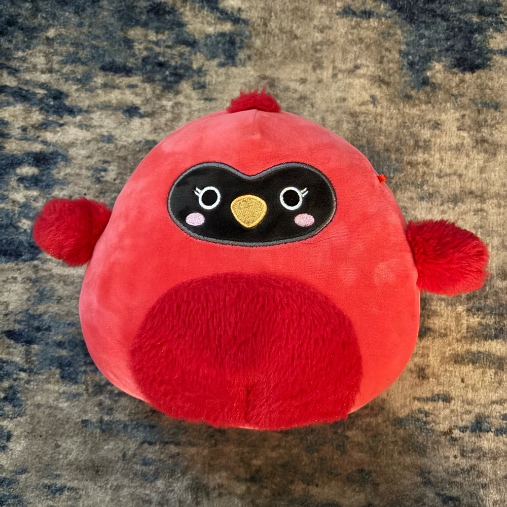 Red Cardinal Cazlan Squishmallow